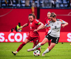 Mecz Niemcy - Polska w kwalifikacjach do ME kobiet w pilce nożnej