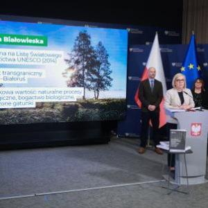 Podpisanie planu zarządzania Puszczą Białowieską