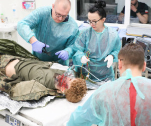 Szkolenie dla personelu szpitala z Hajnówki - Bezpieczne Podlasie