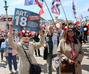 Narodowy Marsz Życia w Warszawie