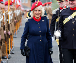 Królowa Kamila odwiedziła pułk kawalerii pancernej