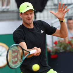 Hubert Hurkacz na turnieju ATP w Rzymie