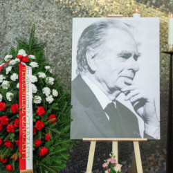 Pogrzeb Wiesława Myśliwskiego