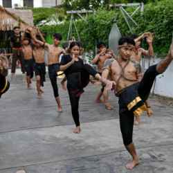 Starożytna khmerska sztuka walki z Yutkromkhorm
