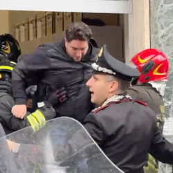 Napad na bank w Neapolu