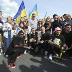Zespół Kalush Orchestra wrócił na Ukrainę