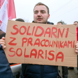 Strajk generalny pracowników Solarisa