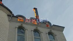 Aftermath of Russian strike on Odesa building in Ukraine - AFP