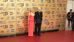 Giorgio Moroder attend Red Carpet of the 69th David Di Donatello at Cinecitta Studios