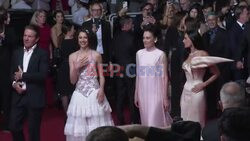 Cannes: Demi Mooore, Denis Quaid on the red carpet for "The Substance" avec Demi Moore - AFP
