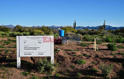 Życie bez bieżącej wody w Arizonie - AFP
