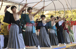 Tradycyjne zawody łucznicze w Japonii
