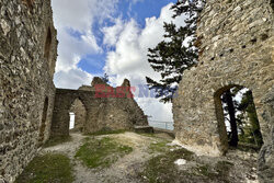 Zamek Buffavento w tureckiej części Cypru