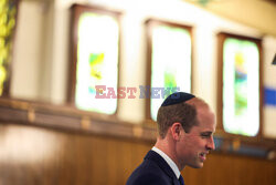 Książę Walii w synagodze