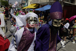 Festiwal masek w Meksyku