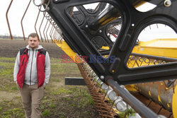Piotr Korycki - jeden z organizatorów strajku rolników