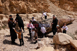 Ortodoksyjni Żydzi wokół szczątków irańskiej rakiety