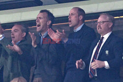Książę William na meczu Aston Villa - Olympiakos