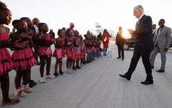 Król Filip z wizytą w Namibiii