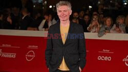 Christos Nikou attends the 'Fingernails' red carpet premiere during the 18th Rome Film Festival