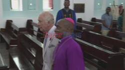 King Charles attends interfaith meeting at Momabasa Memorial Cathedral - AFP