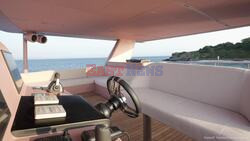 Pretty In Pink: Designers Create 70s-Inspired Pink Yacht Complete With Velvet Flooring