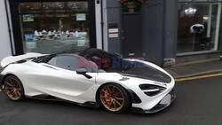 Manchester United Star Marcus Rashford Caught Lacking Again As He Recieves Yet Another Parking Ticket On His Newly Wrapped McLaren 765LT