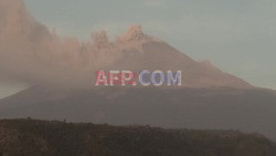 Some residents in town next to Mexico volcano unfazed by increased activity - AFP