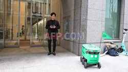 Uber Eats starts robot deliveries in Tokyo - AFP