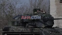 Ukraińskie siły obrony powietrznej w obwodzie kijowskim - AFP