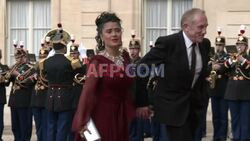 VIPs arrive at Elysee Palace for a State dinner with Chinese President - AFP