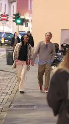 *EXCLUSIVE* WEB MUST CALL FOR PRICING  - Boris Becker's ex Barbara Becker with her beau, the Italian entrepreneur Marcello Montini, out on a romantic stroll during a beautiful evening out in Milan.
*VIDEO TAKEN ON 17/03/2025*