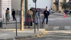 *EXCLUSIVE* - Sex and the City' star Sarah Jessica Parker seen filming on the streets of Paris