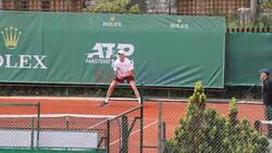 *EXCLUSIVE* *WEB MUST CALL FOR PRICING* World Number One Tennis star Jannik Sinner is seen with new girlfriend, the Russian model and the ex of Oscar winner Adrien Brody, Lara Leito as Jannik makes his much anticipated return to the courts!