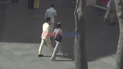 *PREMIUM-EXCLUSIVE* MUST CALL FOR PRICING BEFORE USAGE - Emily in Rome! Lily Collins on set in Rome for the first take of the new season of Emily in Paris, alongside actor Eugenio Franceschini, at the iconic Fendi store.
*VIDEO TAKEN ON 06/05/2025*