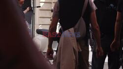 *PREMIUM-EXCLUSIVE* MUST CALL FOR PRICING BEFORE USAGE -  Lily Collins was spotted on set in Rome filming the first scenes for the new season of Emily in Paris.
*VIDEO TAKEN ON 06/05/2025*