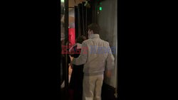 *EXCLUSIVE* VIDEO: Noah Schnapp with his sister going dinner tonight in Paris