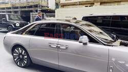 The American Actress Sigourney Weaver Leaves Claridge's Hotel Escorted By Burley Bodyguard And Head To The "Mandalorian" Film Premiere.