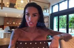 *EXCLUSIVE* Model Katie Price shares an emotional update regarding her missing husband Lee Andrews on her YouTube channel