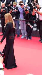 Virginie Efira' and Niels Schneider on the red carpet at the 79th Cannes Film Festival