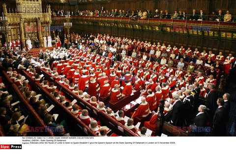 Otwarcie sesji Parlamentu Brytyjskiego.