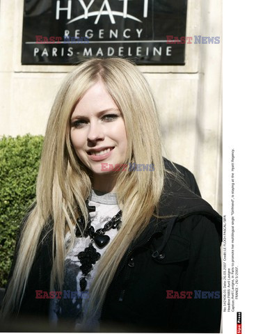 Avril Lavigne w Paryżu