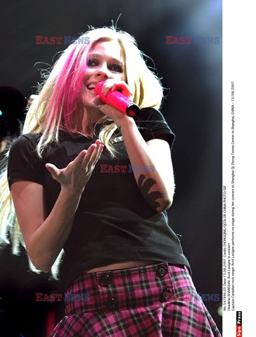Avril Lavigne w Chinach