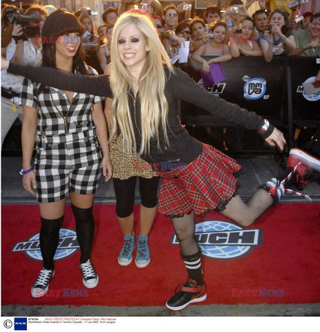 Avril Lavigne na rozdaniu nagród MuchMusic Video Awards