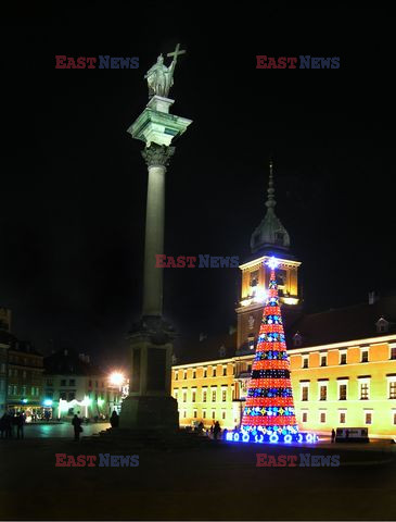 Dekoracje świąteczne w Warszawie