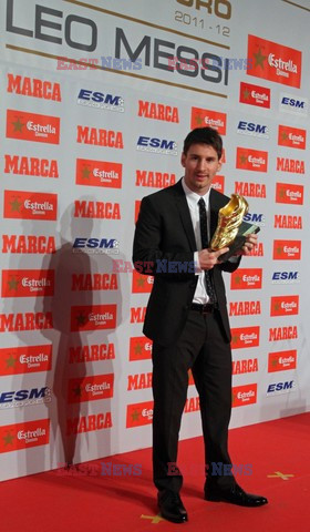 Leo Messi zdobywcą Złotego Buta 2012