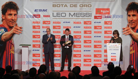 Leo Messi zdobywcą Złotego Buta 2012