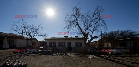 Wymarłe miasteczko Pozo Almonte w Chile - AFP