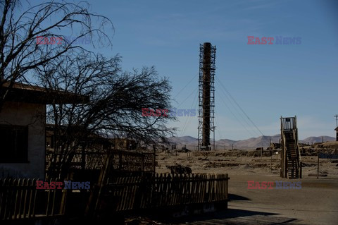 Wymarłe miasteczko Pozo Almonte w Chile - AFP