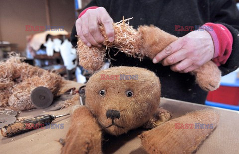 Teddy bear repair workshop 